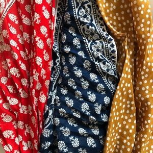 Bundle of 3 Madewell Bandannas!